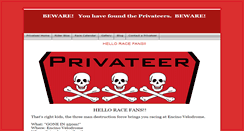 Desktop Screenshot of privateercycling.com