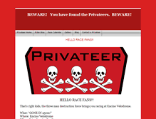 Tablet Screenshot of privateercycling.com